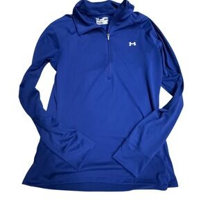 Under Armour Pullover Top‎ Semi Fitted AllSeasonGear Blue MD